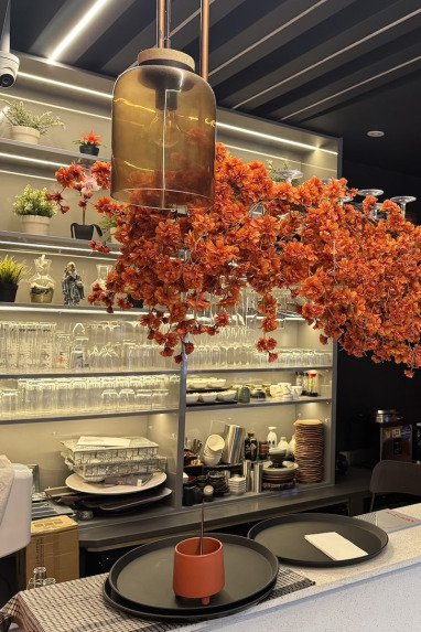orange blossom garland