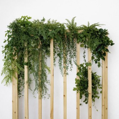 artificial flowers and greenery