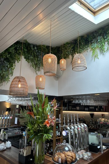 artificial greenery for the wall decor