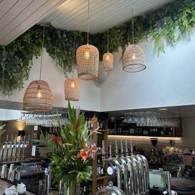 artificial greenery for the wall decor