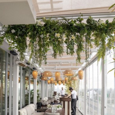 artificial greenery for ceiling