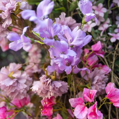 artificial floral arch for entrance