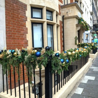 professional  Christmas decor London