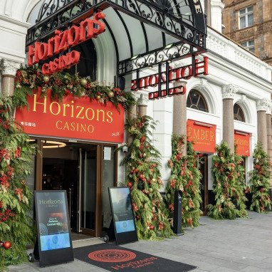 Christmas decor in London