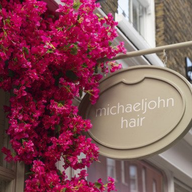 silk bougainvillea arch