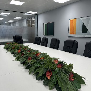 artificial tropical flowers