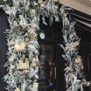 outdoor floral decor