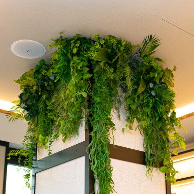 Greenery Columns Decor 
